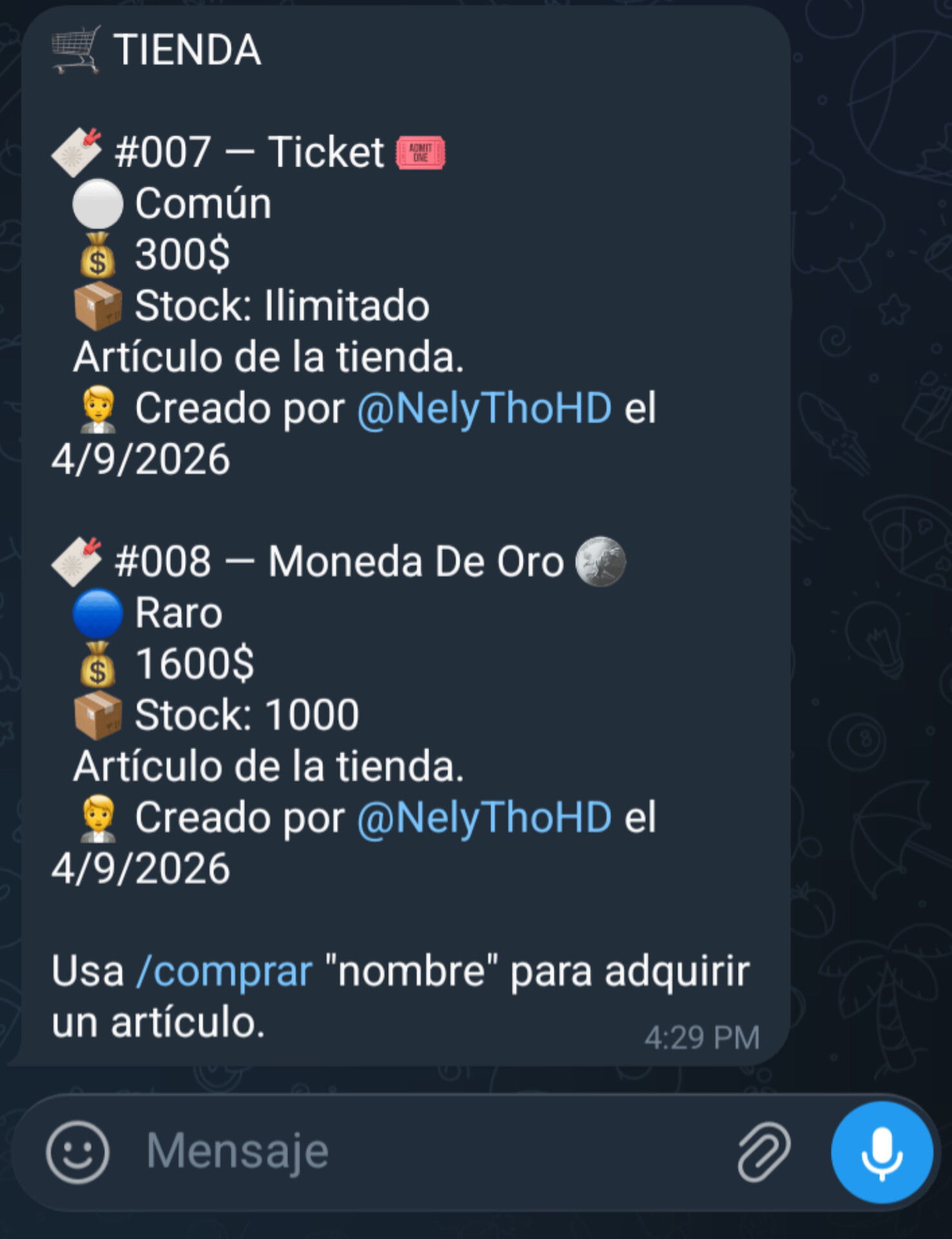 Tienda